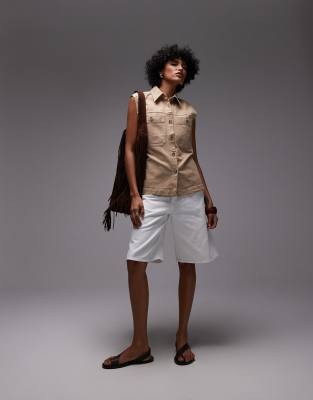 Arket Oversized Belted Workwear Vest