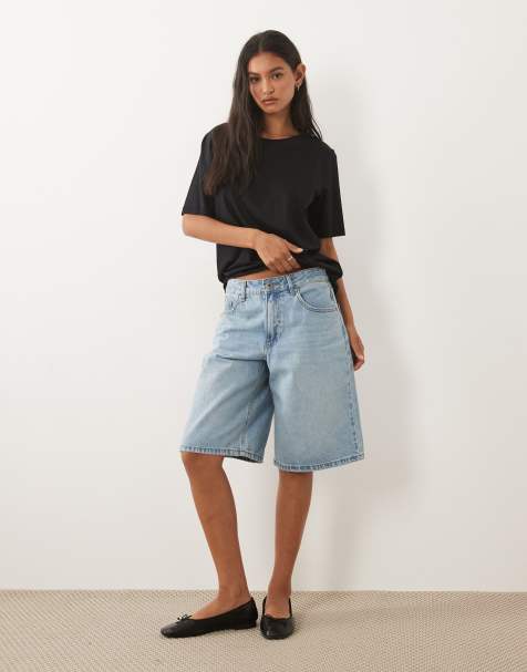 ARKET oversized lightweight t-shirt in black - view 1