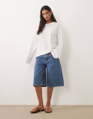 Arket Oversized Long Sleeve T-shirt In Multi
