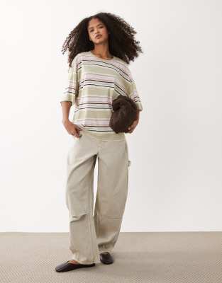 Arket Oversized T-shirt In Multi