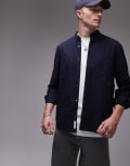 [Arket] ARKET oxford shirt in dark blue Chest 54 BLUE