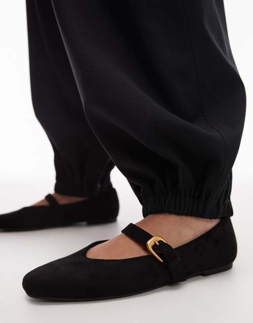 ARKET - Pantalon ample en laine mélangée - Noir, 3 de 5