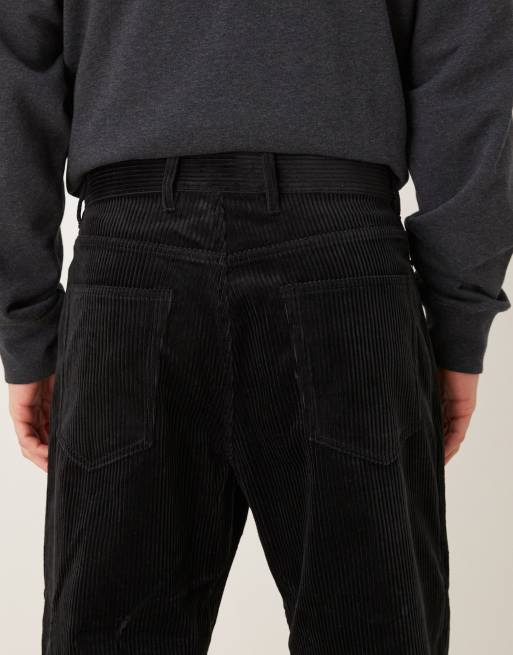 ARKET - Pantalon ample en velours côtelé - Noir, 5 de 5