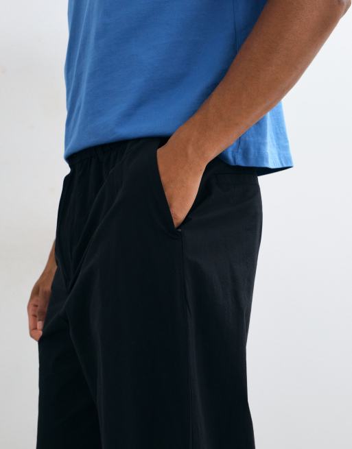 ARKET pantalon barrel casual noir, 4 de 5
