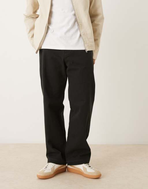 ARKET - Pantalon décontracté à 5 poches - Noir