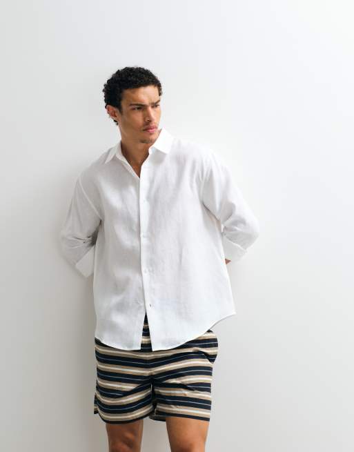 ARKET - Pantaloncini da bagno a righe rétro, 4 di 9