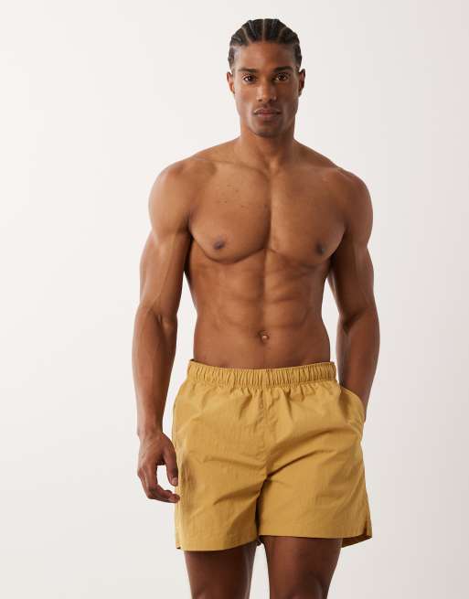 ARKET - Pantaloncini da bagno gialli, 2 di 5