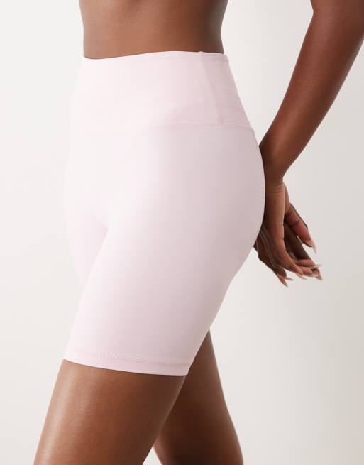 ARKET - Pantalones cortos rosa claro deportivos muy suaves Mix & Match, 3 de 5