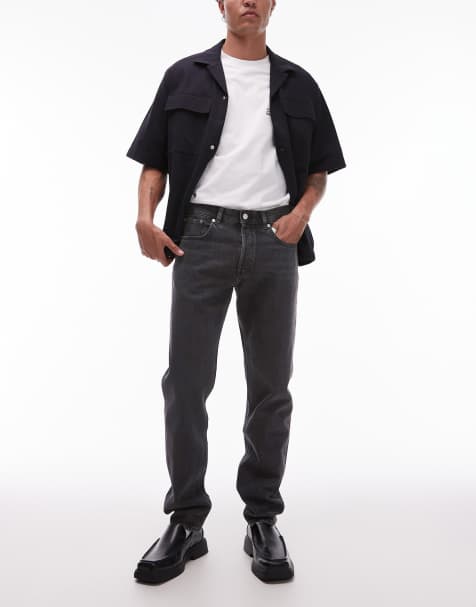ARKET – Park – Jeans in Anthrazitgrau mit normalem, geradem Schnitt - view 1