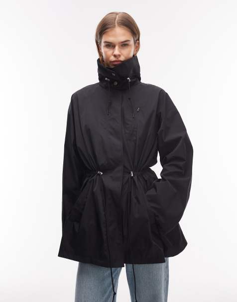 ARKET - Parka style trench-coat léger - Noir - view 1