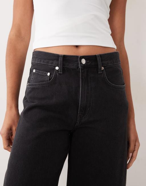 ARKET Peony baggy barrel-leg jeans i sort, 5 af 5