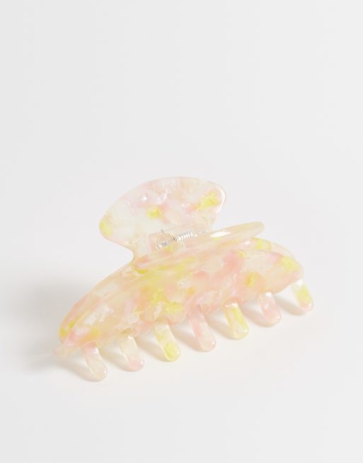 ARKET - Pince à cheveux - Jaune multicolore