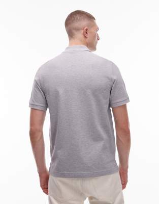 ARKET PIQUE JERSEY SHORT SLEEVE POLO SHIRT 