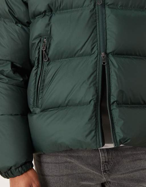 ARKET - Piumino sportivo verde con cappuccio, 5 di 5