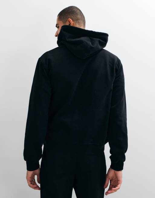 ARKET Premium-Hoodie aus reiner Baumwolle in Schwarz, 2 von 5