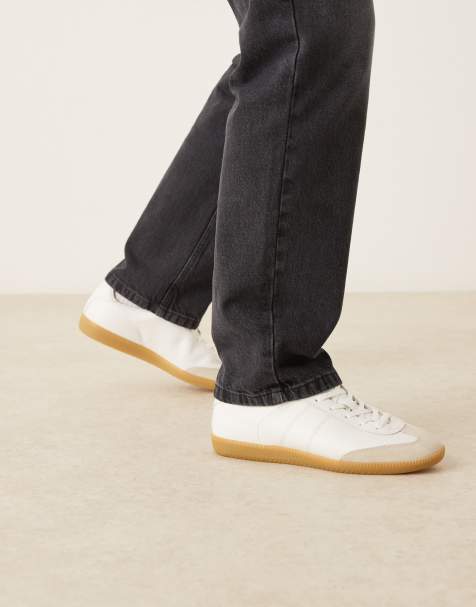 ARKET - Premium leren sneakers in wit - view 1