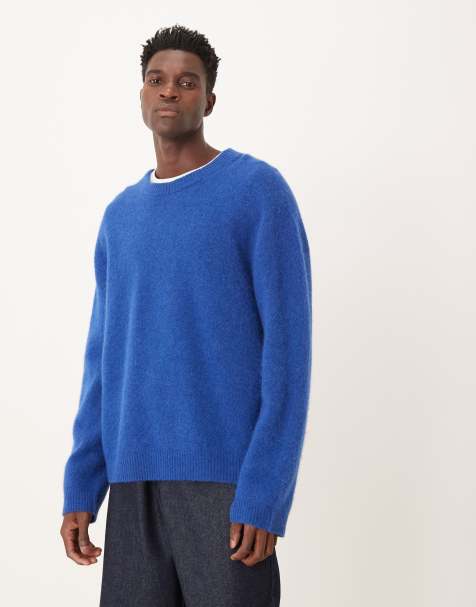 ARKET – Pullover aus Alpaka-Wollmix in Blau - view 1