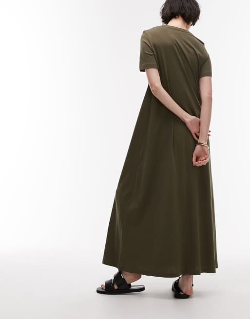 slim fit dress slacks Zapakasa Women Wedding Party Dress A-Line V Neck Dark Green Burnout Velvet Bridesmaid Dress with Short Sleeve, Dark Green / US4