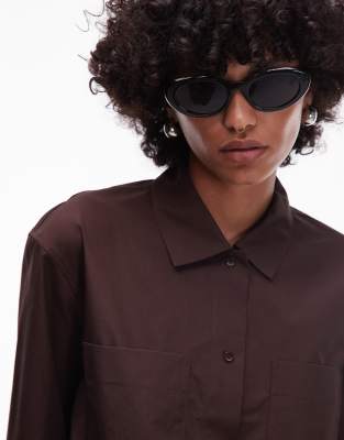 Arket Pure Cotton Cropped Blouson Jacket