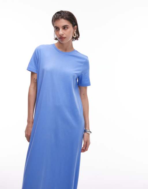 chinese dress ladies Gathered Sleeves Jersey Maxi Dress - Maxi Dresses - Women