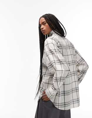Arket Pure Cotton Long Sleeve Shirt In Multi