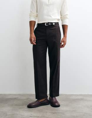 Arket Pure Cotton Pintuck Pants In Black
