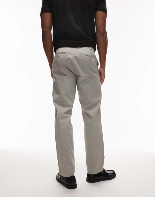ARKET pure cotton relaxed chino pants in beige, 5 of 5