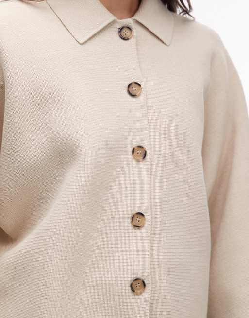 ARKET pure cotton short jacket in light beige, 2 of 4