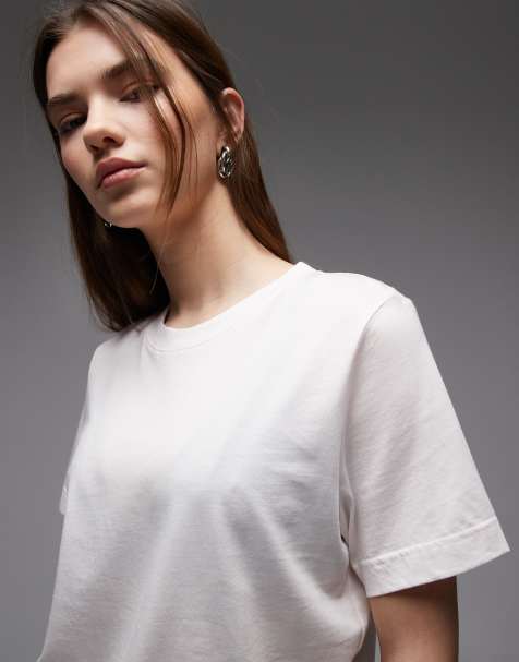 ARKET pure cotton t-shirt in pink - view 1