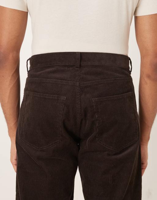 ARKET – Relaxed-Fit-Cordhose in Braun mit fünf Taschen, 4 von 5