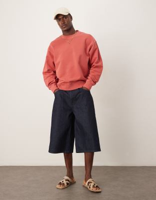 Arket Relaxed Terry Garment Dyed Sweatshirt