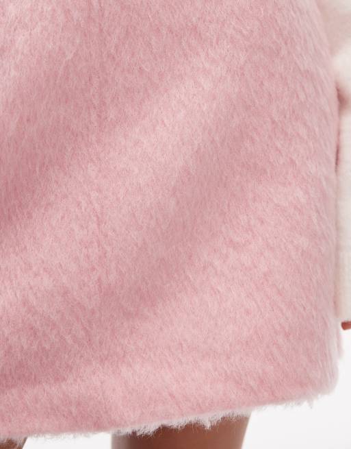 ARKET – Rosa minikjol i hårig ull, 5 av 5