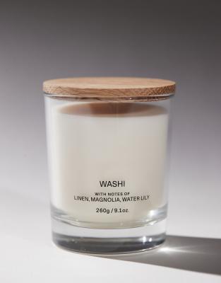 Arket ARKET Scented Candle in Washi Fresh-No colour