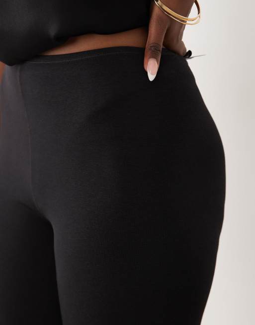 ARKET seamless leggings in black, 4 of 5