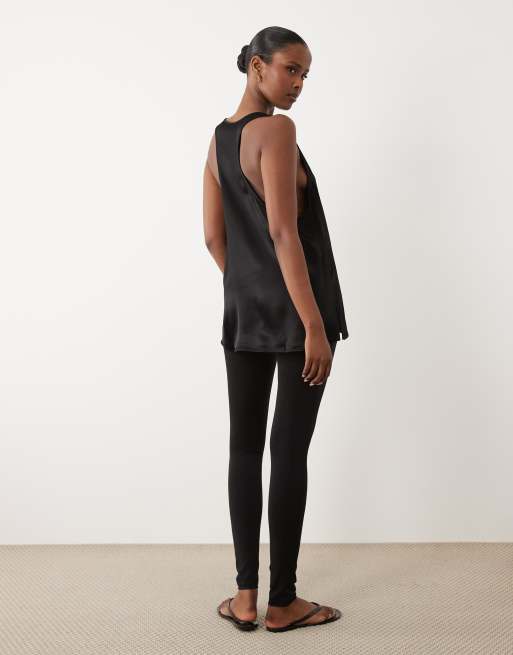 ARKET seamless leggings in black, 5 of 5