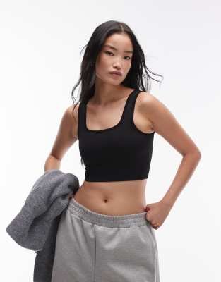 Arket seamless sports bra in black