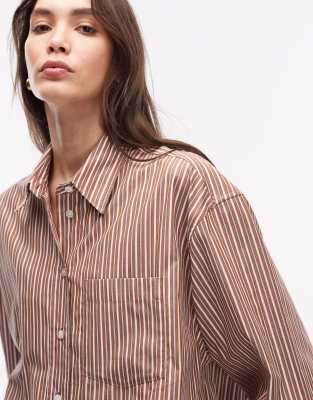 Arket Shirt In Brown