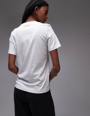 ARKET short sleeve t-shirt in white