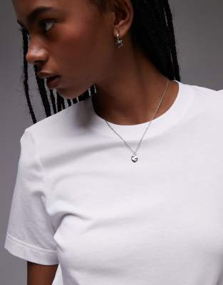 ARKET short sleeve t-shirt in white
