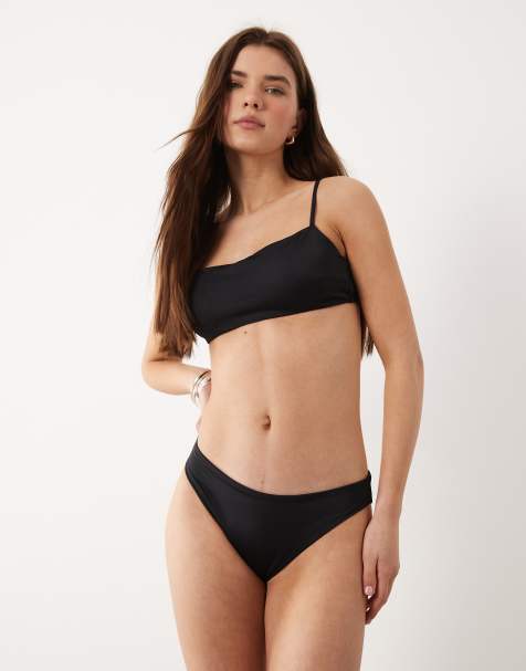 ARKET - Slip bikini mix & match neri a triangolo - view 1