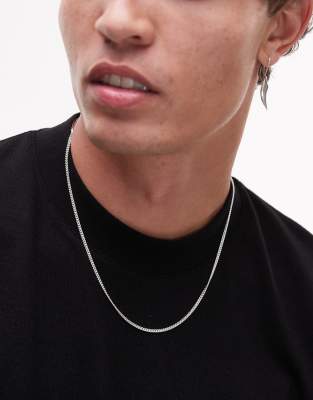 Arket ARKET sterling silver thin chain necklace