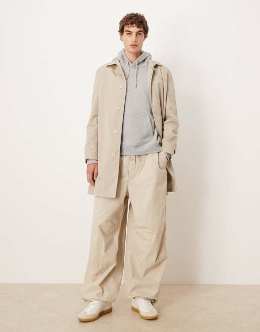ARKET sueded sweatshirt hoodie in gray, 2 of 5