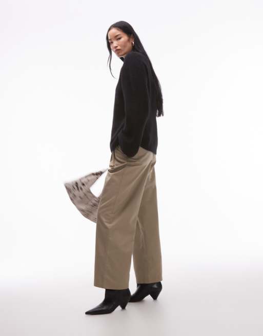 ARKET super soft alpaca and wool relaxed sweater in black