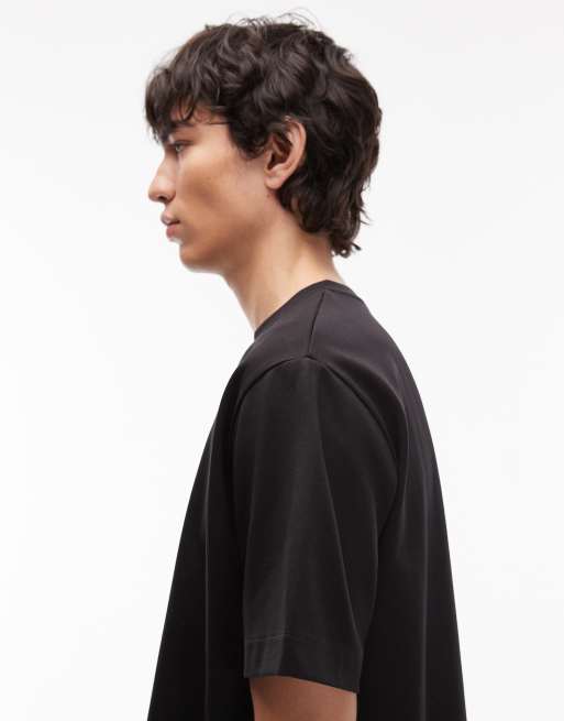 ARKET – Svart, kraftig t-shirt av jersey i oversize, 4 av 5