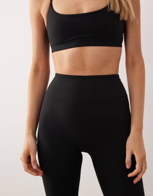 ARKET – Svarta leggings med sömlös design, del av set, 5 av 5