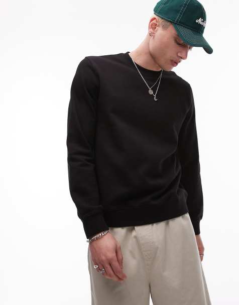 ARKET - Sweat décontracté en tissu éponge - Noir - view 1