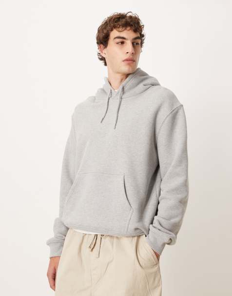 ARKET sweat hoodie in grey - view 1