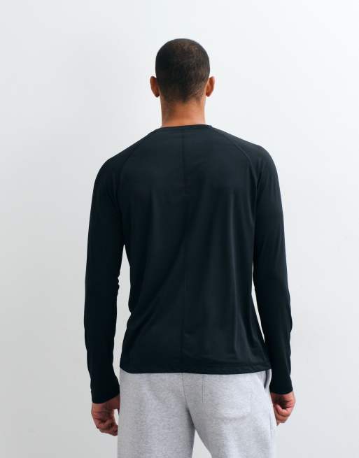 ARKET sweat-shirt col rond de sport noir, 5 de 10