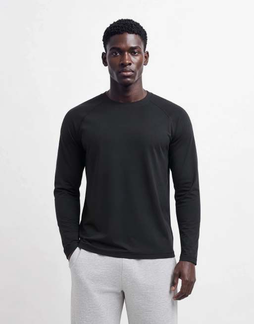 ARKET sweat-shirt col rond de sport noir, 6 de 10