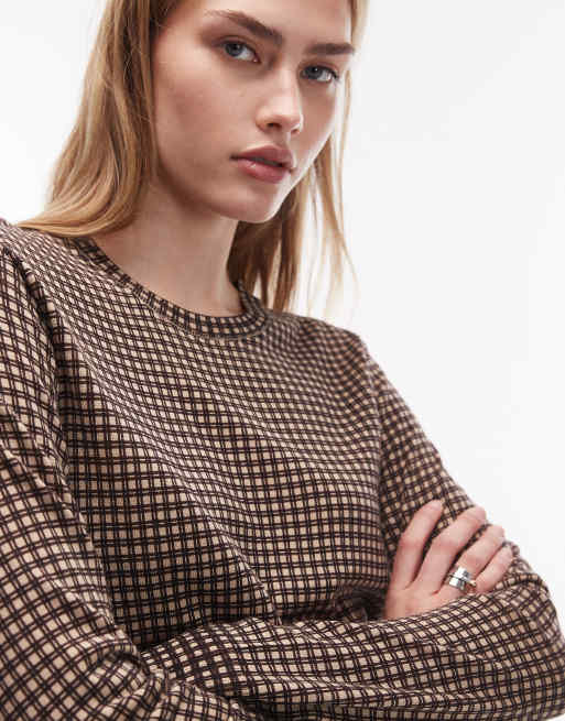 ARKET – Sweter z czystej wełny w kratkę, 2 z 4